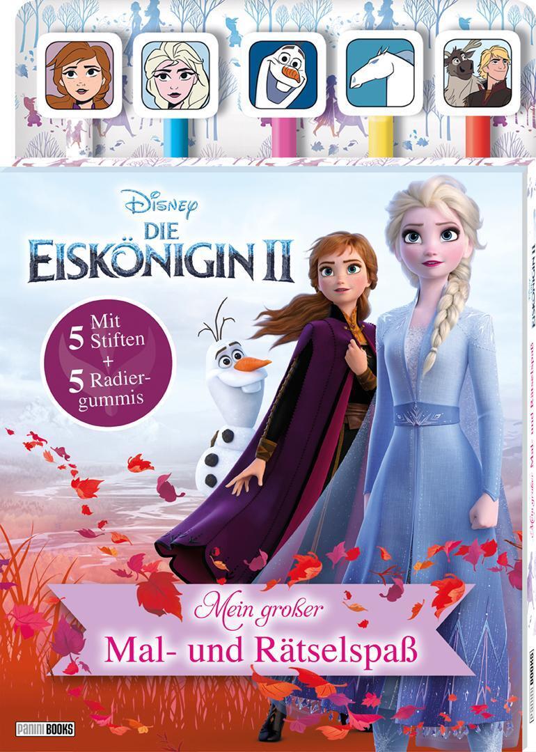 Thumbnail - Disney Die Eiskönigin 2: Mein Großer Mal- Und Rätselspaß | Panini |