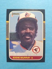 EDDIE MURRAY 1987 DONRUSS BASEBALL CARD # 48 F6903