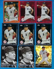 MASAHIRO TANAKA 23 CARD LOT 2014 TOPPS CHROME + CHROME REFRACTORS + BOWMAN + + 