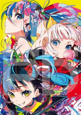 NERD Mika Pikazo Original Art Book MikaPikaZo A4/40P Full Color