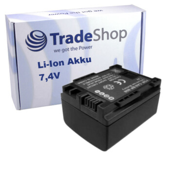AKKU für Canon Legria FS-46 FS-36 FS-100 FS-200 FS-406 HF M-32 M-307 M-406 HG-10