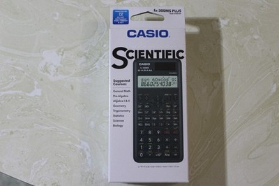 NEW IN BOX, CASIO SCIENTIFIC fx-300MS PLUS 2nd edition CALCULATOR