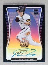 2020 Leaf Metal Draft Black Rainbow 8/15 Spencer Torkelson #BA-ST1 Auto 0iy9