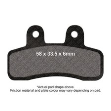 EBC Motorcycle Brake Pads (5) Front Left Motom Spasso 50 2008 - 2009