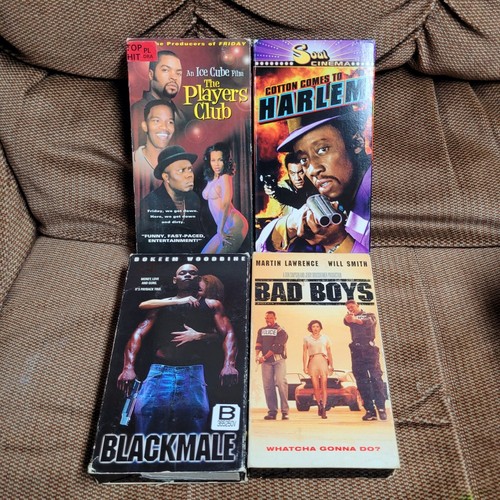 90s Hip Hop & Rap Black Artists Vhs Tape Collection Of 15 Tupac Marlin Ice Cube - Picture 4 of 5