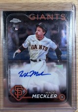 2024 Topps Chrome Update Series - Autographs Wade Meckler #AC-WM (AU, RC)