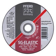 Pferd Schruppscheibe ZA30S SG 178 x 7,2 mm gekröpft - 62217628