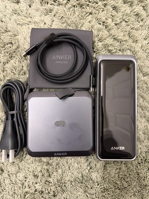 Anker Prime Power Bank and Charging Base, 26,250mAh 300W Max Portable Charger wi