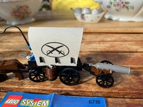 LEGO Set Ref 6716 - Western - 1996 Weapons Wagon - 100% Complete + Notice