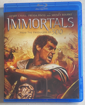 Immortals Blu-ray Movie Henry Cavill F1986