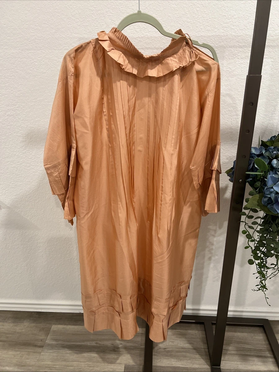 dosa silk dress Dosa Raw Silk Dress Selected by The Curatorial Dept