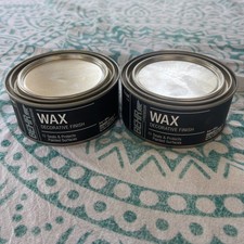 2 PACK BEHR PREMIUM 8 oz. Clear 7140 Interior Chalk Decorative Wax Finish