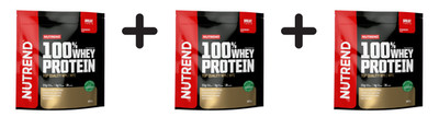 3 x Nutrend 100% Whey Protein, Strawberry - 800g (41,65 EUR/kg)