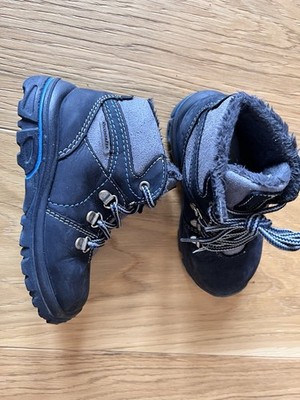 Pepino Kinder Schuhe Gr. 23 Winterschuhe Winterstiefel gefüttert Blau RicostaTex