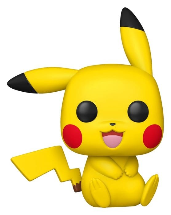Funko Figurine Pop Games Pokémon Pikachu Sitting - Image 2
