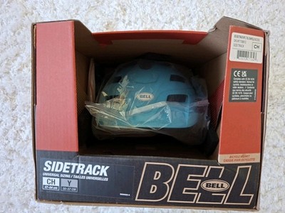 BELL SIDETRACK, Fahrradhelm, Größe 47-54cm, türkis, Neu