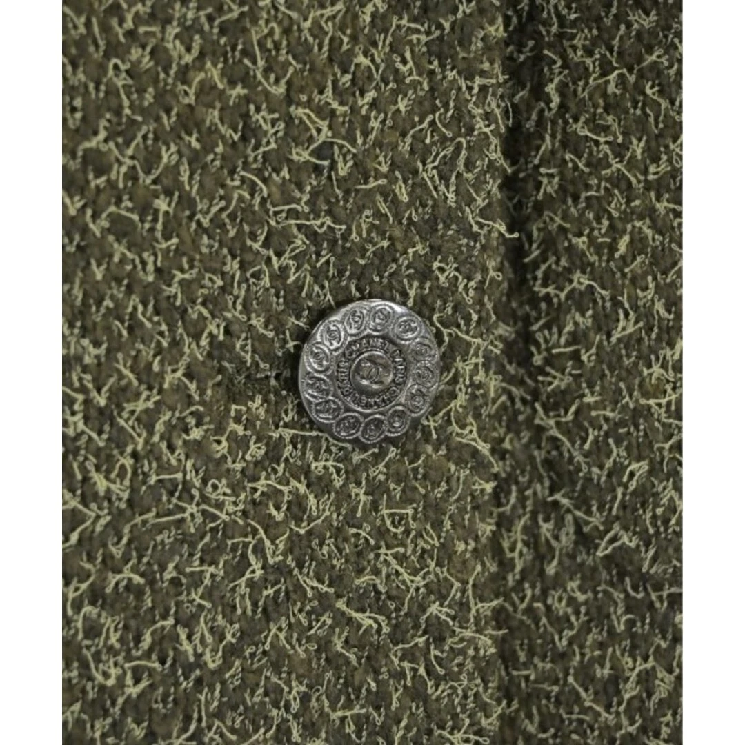 Giacca Chanel 38° posto kaki abbigliamento