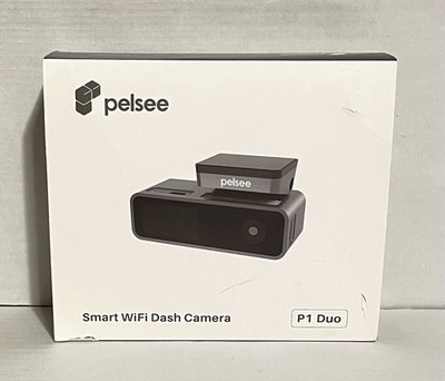 Pelsee P1 Duo 4K Smart WiFi Dash Camera Front Rear Dual Car Cam Video Recorder
