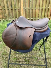 17” Antares Connexion Close Contact French Jump Saddle M15 T3 Panels 2AA MW 
