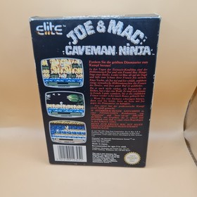 Nintendo NES Spiel - Joe & Mac: Caveman Ninja PAL-B mit OVP und Anleitung 