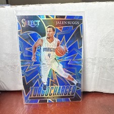 Panini 2021-22 Select Turbocharged holo Prizm Jalen Suggs #2 Orlando Magic Card