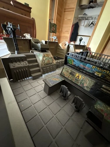 💥1983 G. I. JOE HEADQUARTERS COMMAND CENTER NEAR COMPLETE VINTAGE ORIGINAL