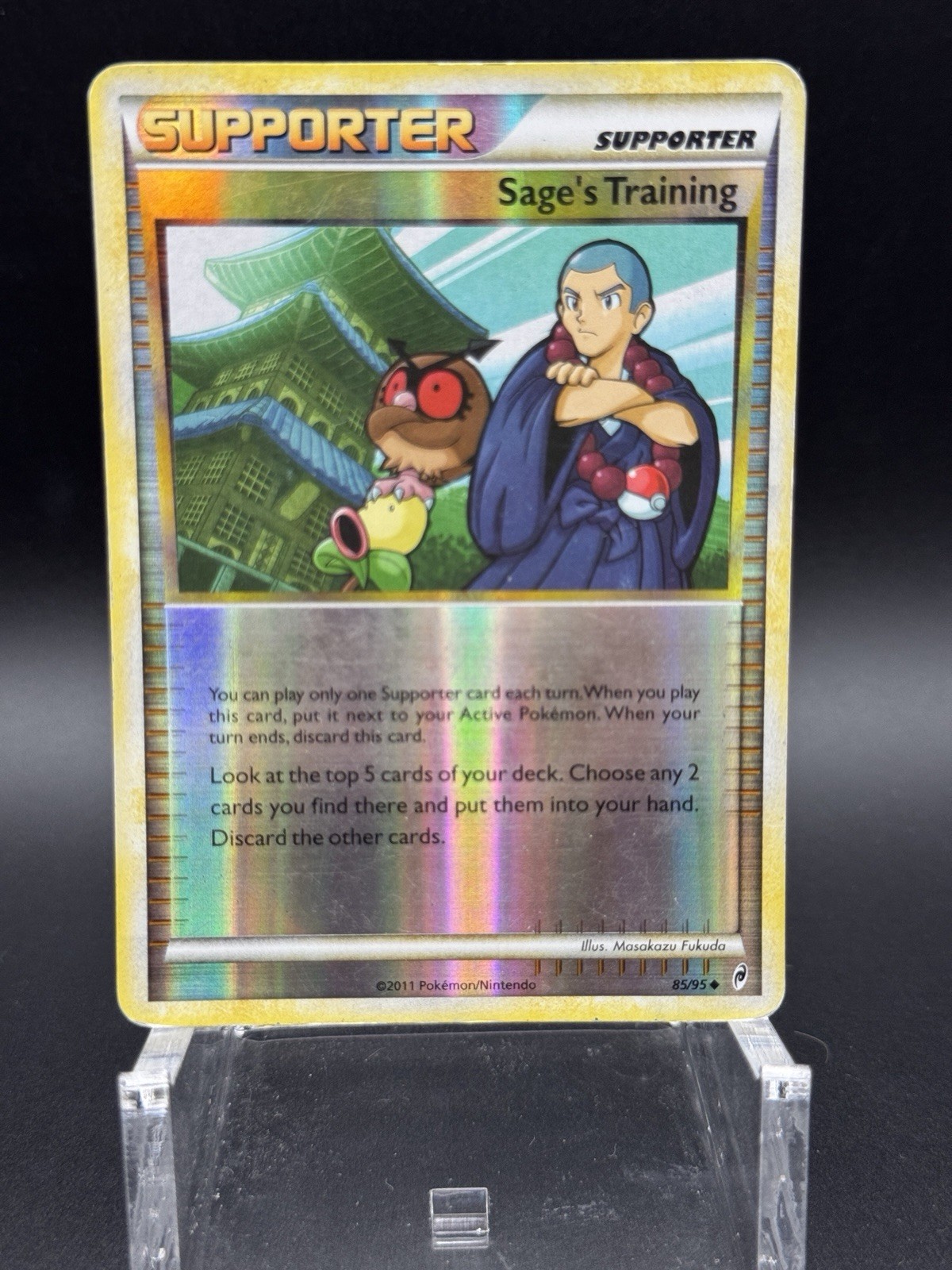 Pokemon TCG Sage's Training Call of Legends Reverse Holo 85/95 2011 (MP)