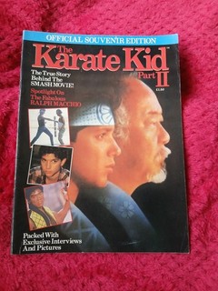Retro Vintage Karate Kid Part II 1986 Official Souvenir Edition Magazine ...