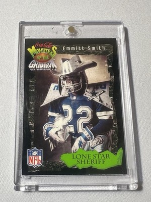 1994 Classic Pro Line Live Coca-Cola Monsters of the Gridiron - Emmitt Smith #8