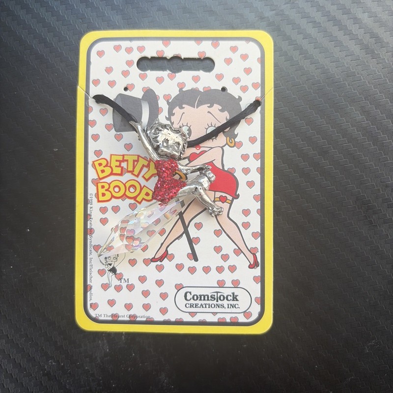 Betty Boop Crystal Necklace 