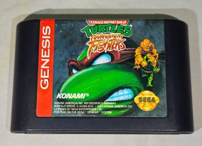 TNMT: Tournament Fighters (1993, Sega Genesis) Game Only - Great Condition!