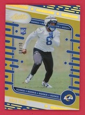 Jared Verse RC /10 Gold Spectrum 2024 Panini Absolute #119 Rookie Rams
