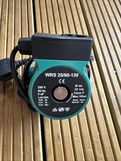 TRIDENT WRS25/60 130 Central Heating Circulation Pump with 3 Speeds