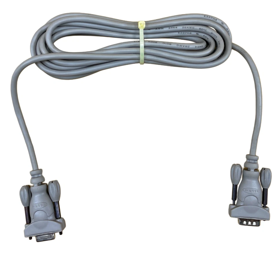 Belkin Serial Extension Cable F2N209-10-XX-T E237114 Awm 2464 28Awg DB9M to DB9F - Image 2 of 4
