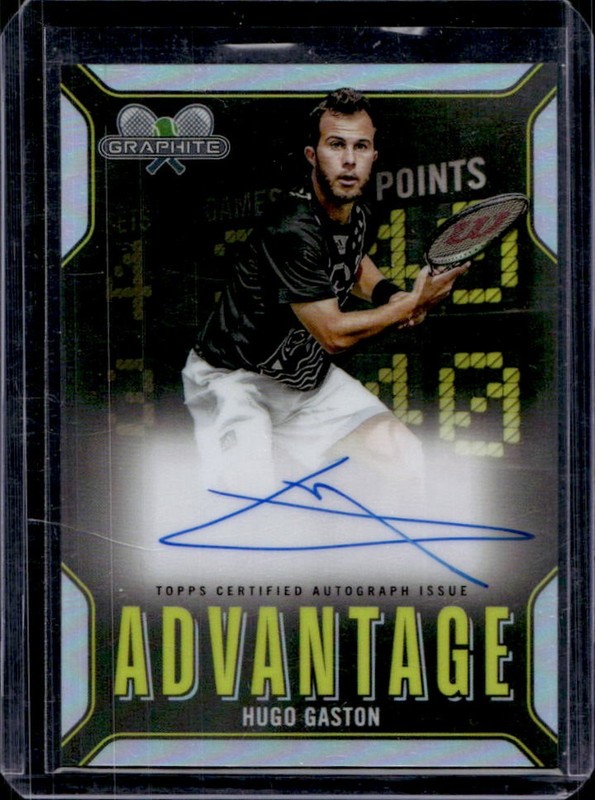 2024 Topps Graphite Hugo Gaston Advantage Auto Autograph #AA-HG