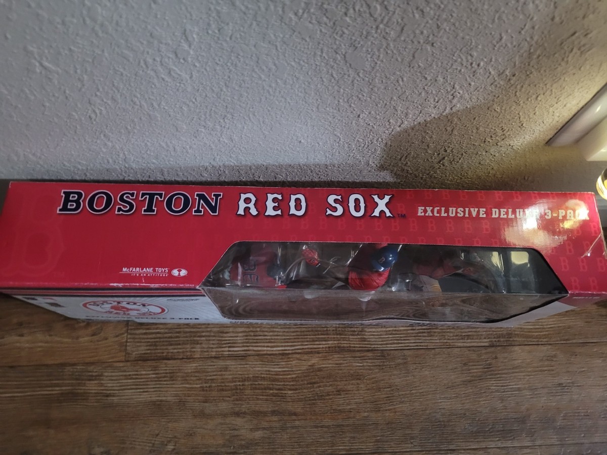 2005 McFarlane EX Deluxe Boston Red Sox 3-Pack - Schilling