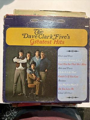 The Dave Clark Five Greatest Hits 1966 lp Vintage Rare Vinyl Record Album