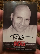 The Walking Dead Skybound Rus Wooton Autograph Card