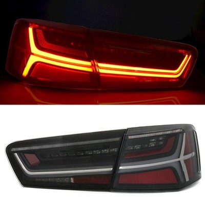 Rückleuchten für Audi A6 C7 Limo 11-14 dynamischer Lauflicht Blinker Smoke Light
