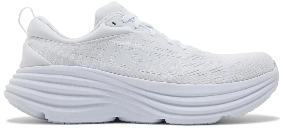 Hoka One One HOKA Bondi 8 Triple White for sale | eBay