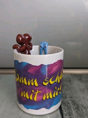 Diddl Tasse '' Komm schlürf mit mir'' - Sehr guter Zustand