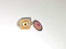 Boucle d’oreille ancienne orpheline Gas, vintage, bijou unique, collection