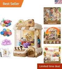 Mini Claw Machine for Kids, Cute Capybara Vending Machine for Girls Age 5-6, ...