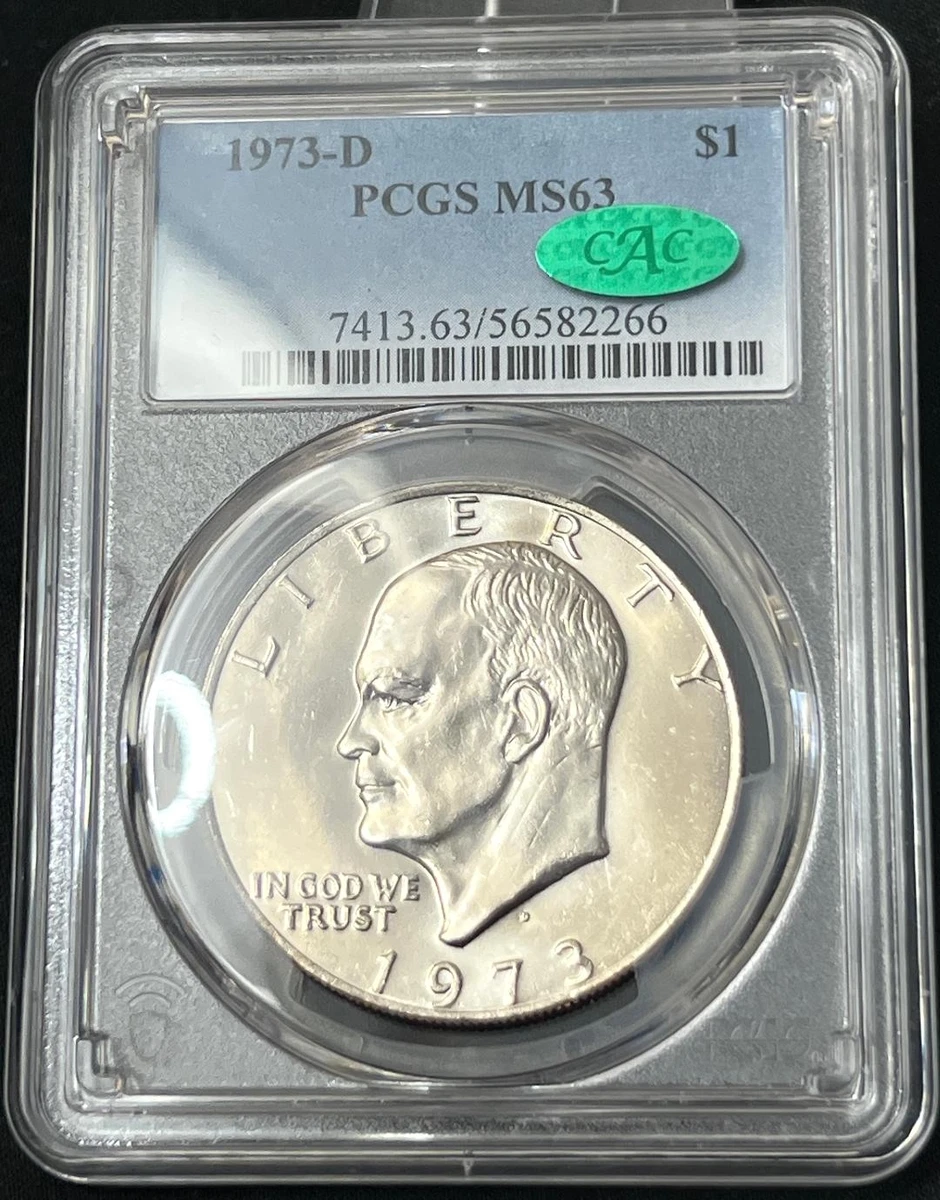 MS 63 Graded Eisenhower Dollars (1971-1978) for sale | eBay