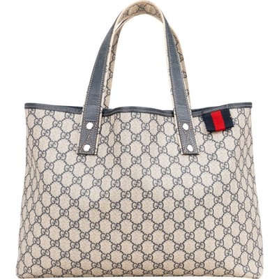 Gucci Canvas GG Monogram Sherry Line Handbag Tasche
