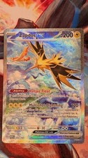 Zapdos ex 202/165 Special Illustration Rare Holo Sv: Scarlet & Violet 151