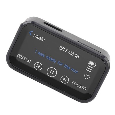 BT MP3 Player Portable Back Clip 1.47in Full Touchscreen 32GB HiFi Lossless SET