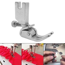 Narrow Zipper Foot Presser Foot Easy to Use Replacement Edge Stitching Foot