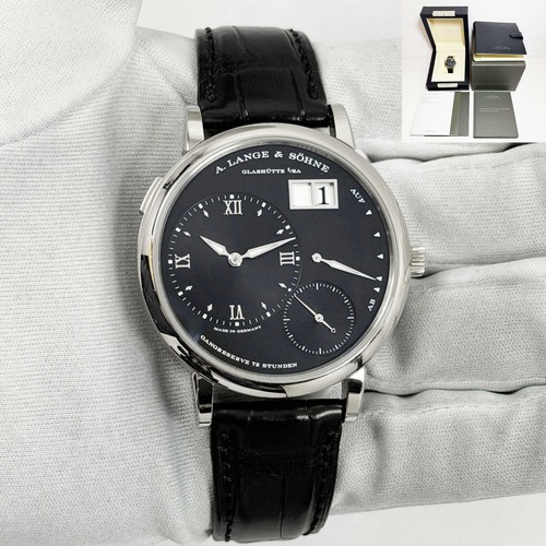 2021 A. Lange & Söhne Grand Lange 1 117.028 40MM Black White Gold Box Papers