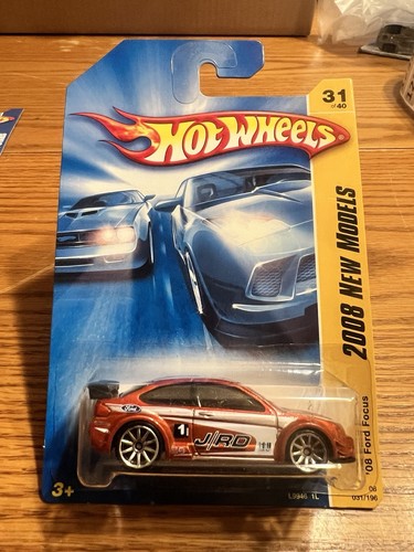 Hot Wheels 2008 New Model 31/40 08 Ford Focus Kmart Exclusive Orange #31/198 - Picture 1 of 5